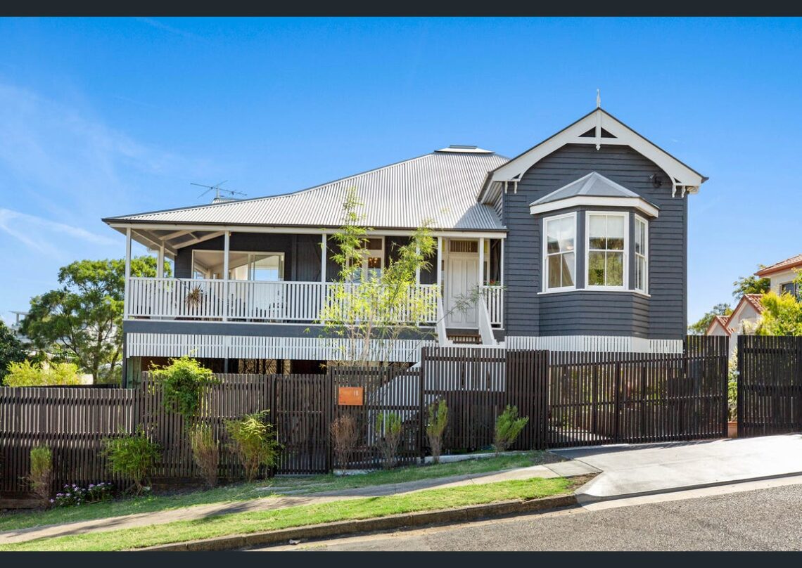 Example of renovated character home in Auchenflower, Brisbane.